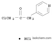 Molecular Structure of 1188264-08-5 (1-chloro-3-(pyridin-4-yl)propan-2-one hydrochloride)